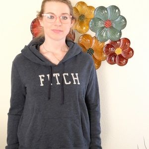 Blue Abercrombie and Fitch Sweatshirt
